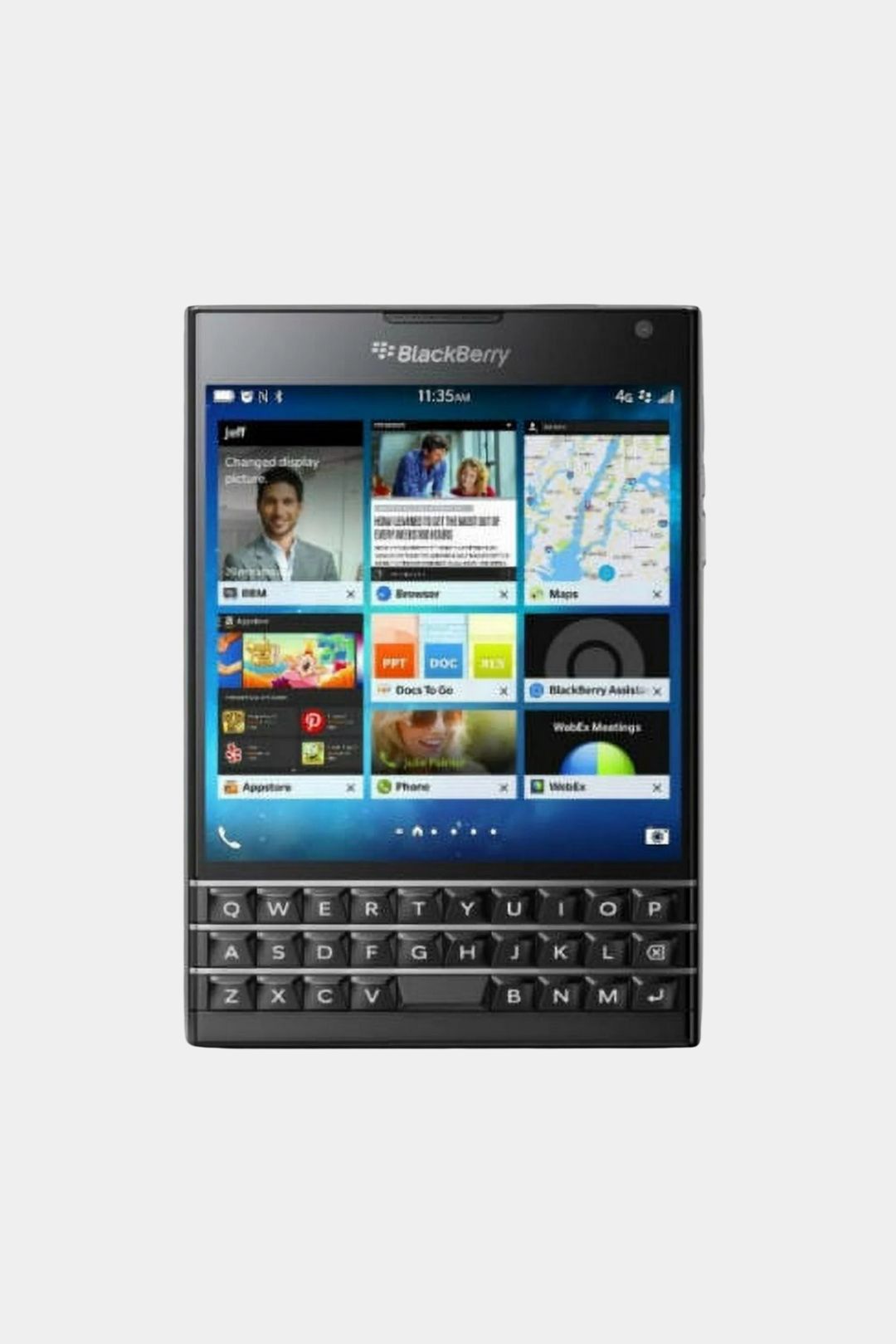 Blackberry Q30 Black Vintage Mobile