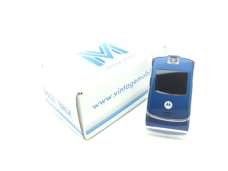 Motorola v3i Bleu Vintage Mobile