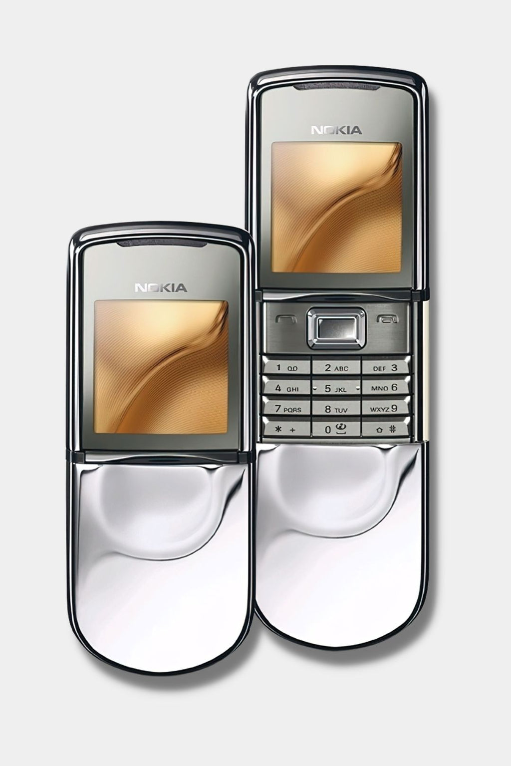 Nokia 8800 Sirocco Silver Vintage Mobile