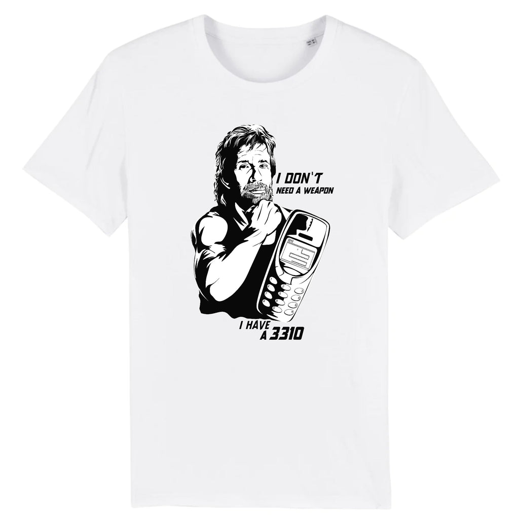 Tshirt i Don't Need a Weapon 3310 T-Pop