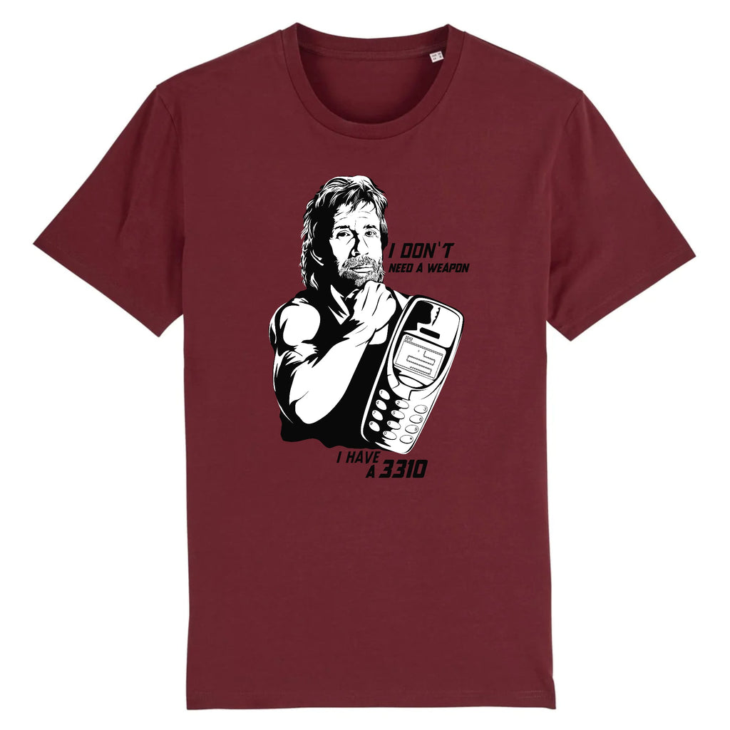 Tshirt i Don't Need a Weapon 3310 T-Pop