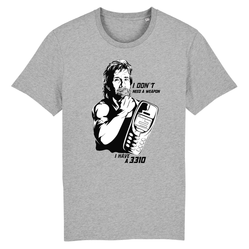 Tshirt i Don't Need a Weapon 3310 T-Pop