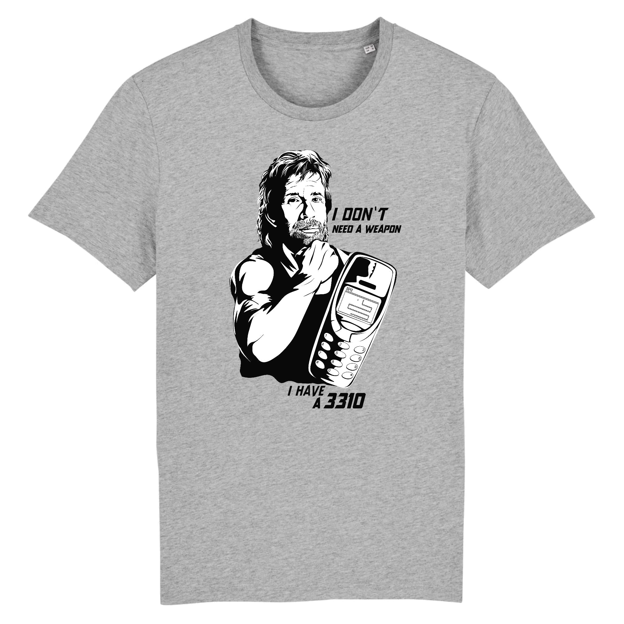 Tshirt i Don't Need a Weapon 3310 T-Pop