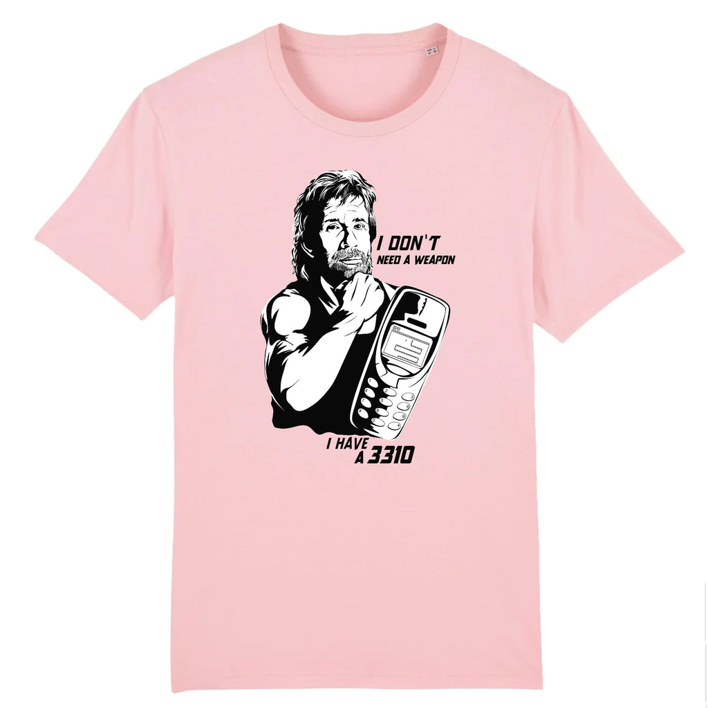 Tshirt i Don't Need a Weapon 3310 T-Pop