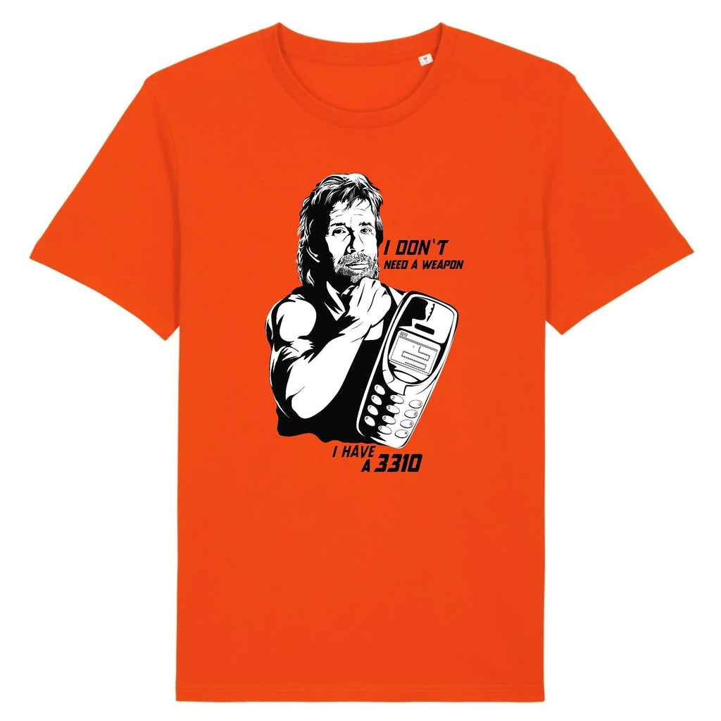 Tshirt i Don't Need a Weapon 3310 T-Pop