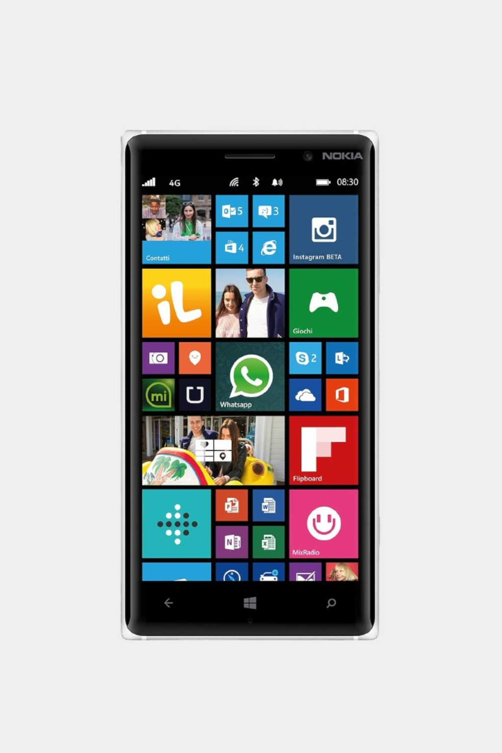 Nokia Lumia 830 Orange Vintage Mobile