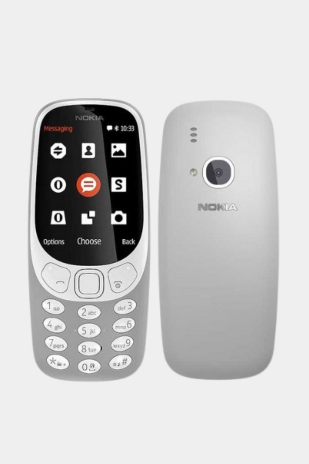 Nokia 3310（New style 2G) Gris Vintage Mobile