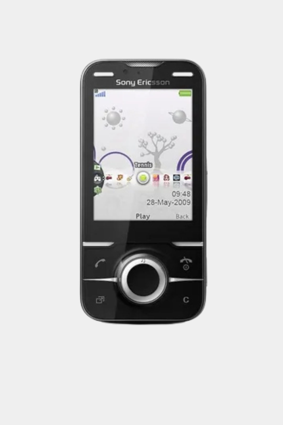 Sony Ericsson U100 Noir Vintage Mobile