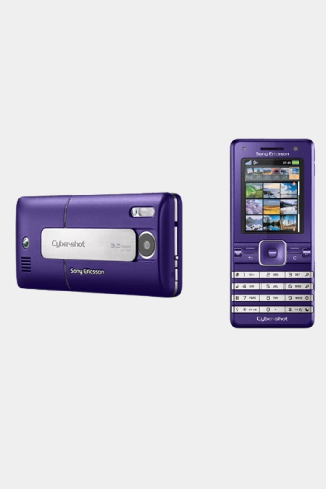 Sony Ericsson K770 Violet Vintage Mobile