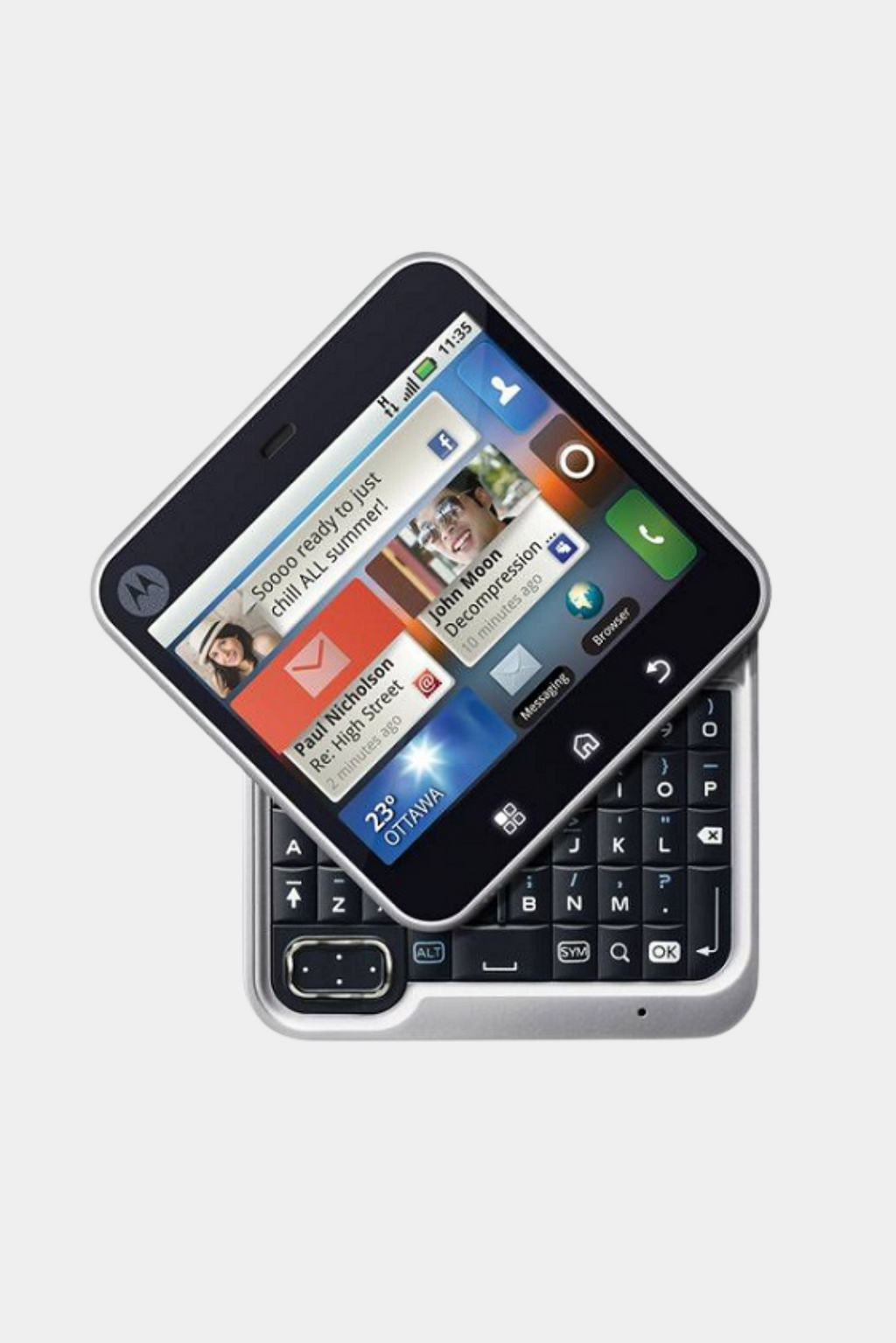 Motorola Flipout Vintage Mobile