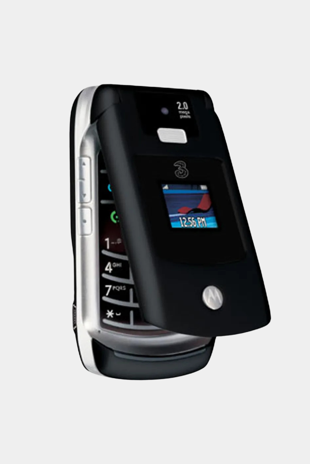 Motorola V3x Noir Vintage Mobile