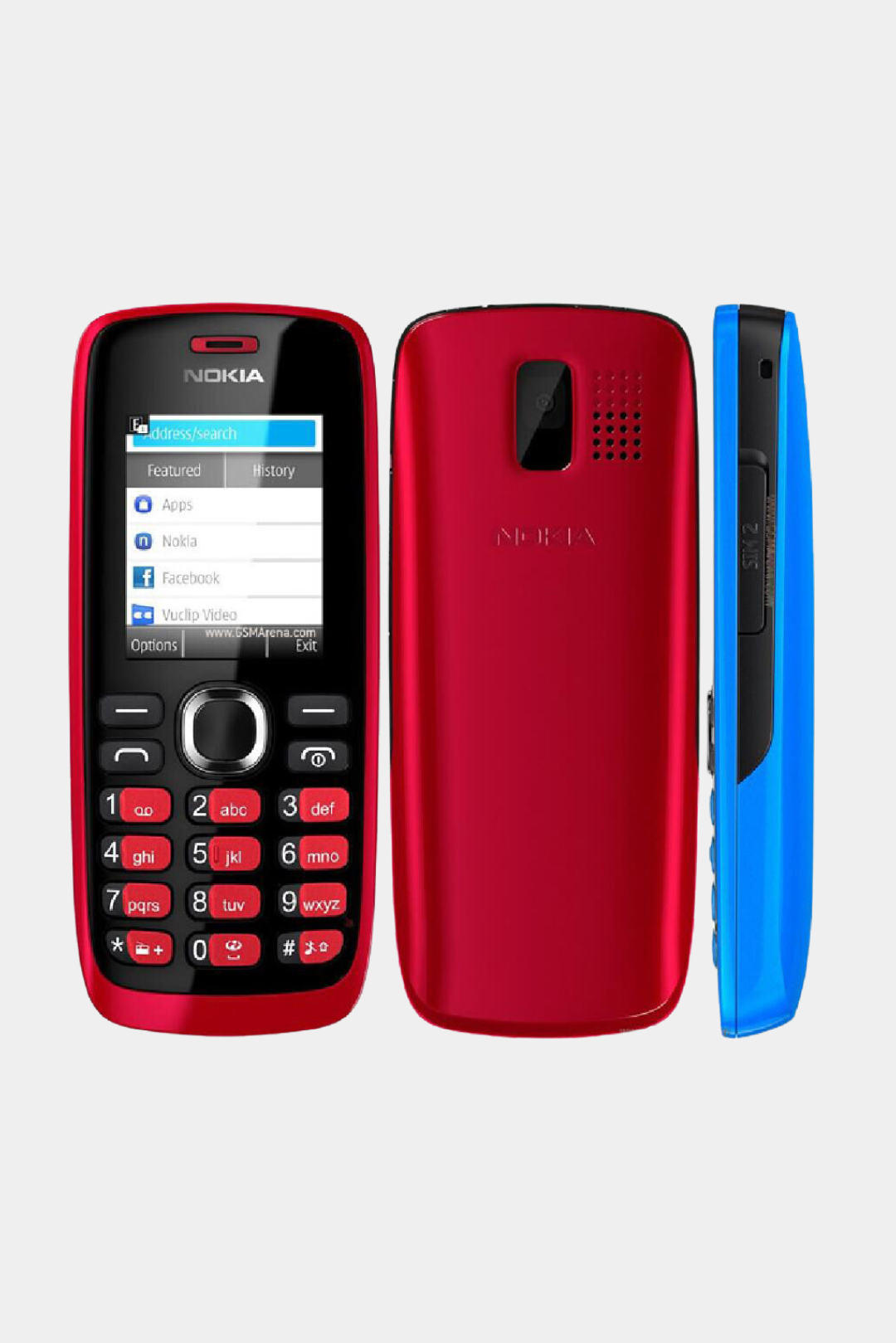 Nokia 112 Rouge Vintage Mobile