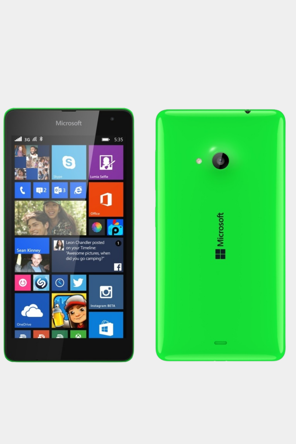 Nokia Lumia 535 Vert Vintage Mobile