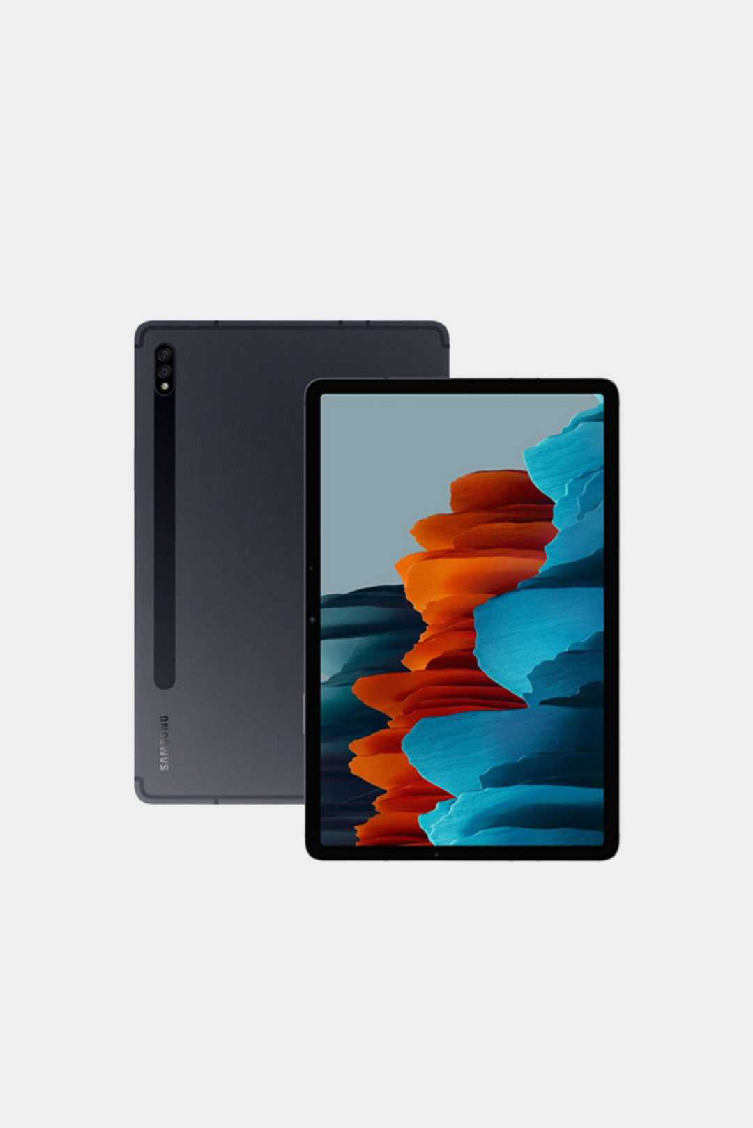 Samsung Galaxy Tab S7 Plus Black Vintage Mobile