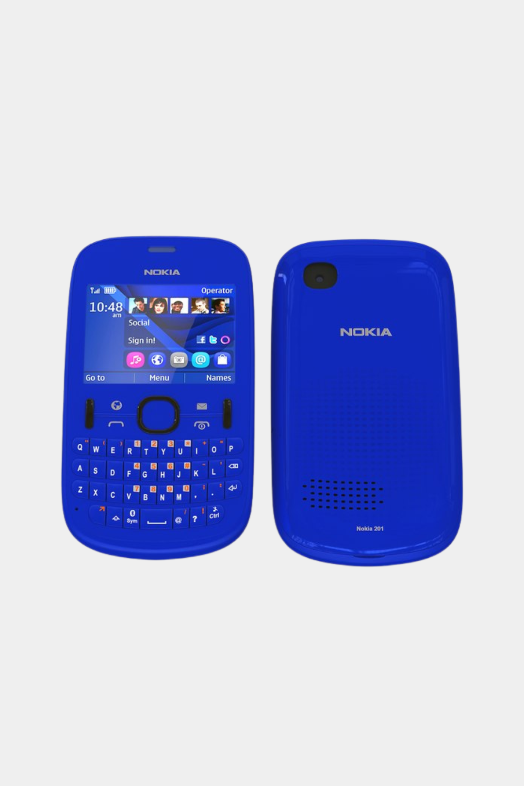 Nokia 201 Bleu Vintage Mobile
