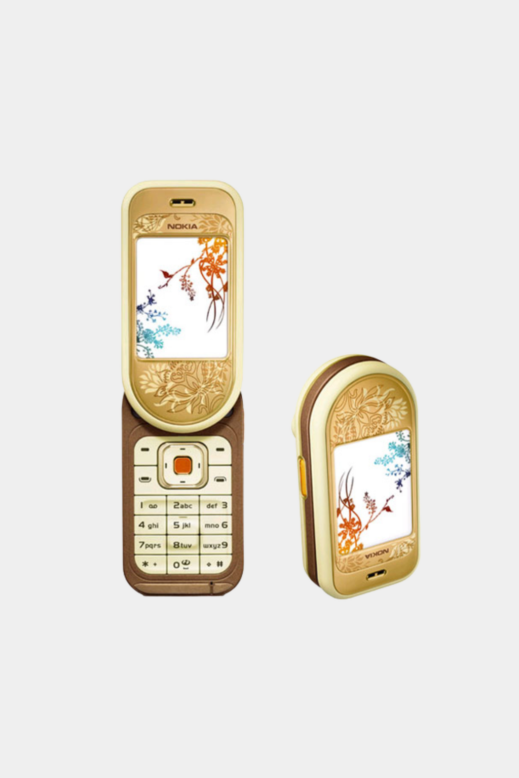 Nokia 7370 Gold Vintage Mobile