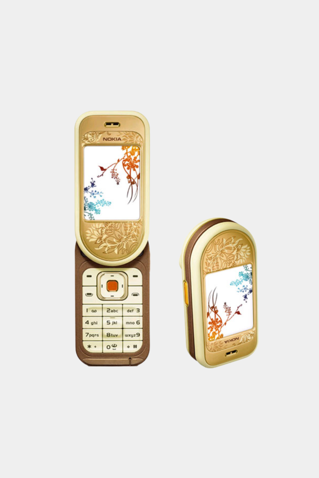 Nokia 7370 Gold Vintage Mobile