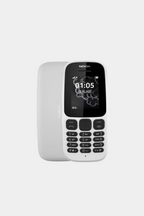 Nokia 105  Blanc Vintage Mobile