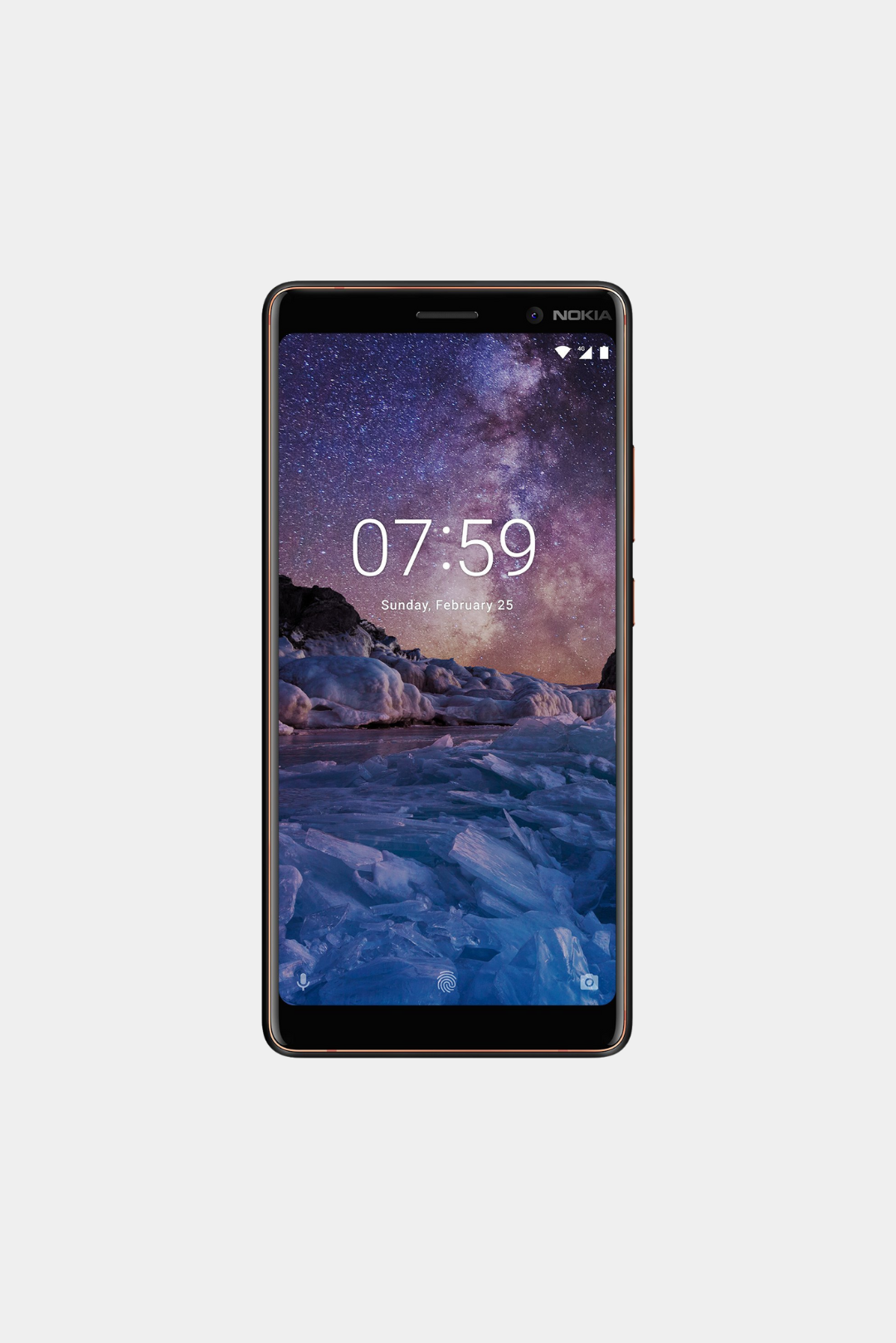 NOKIA 7 Plus Black Vintage Mobile