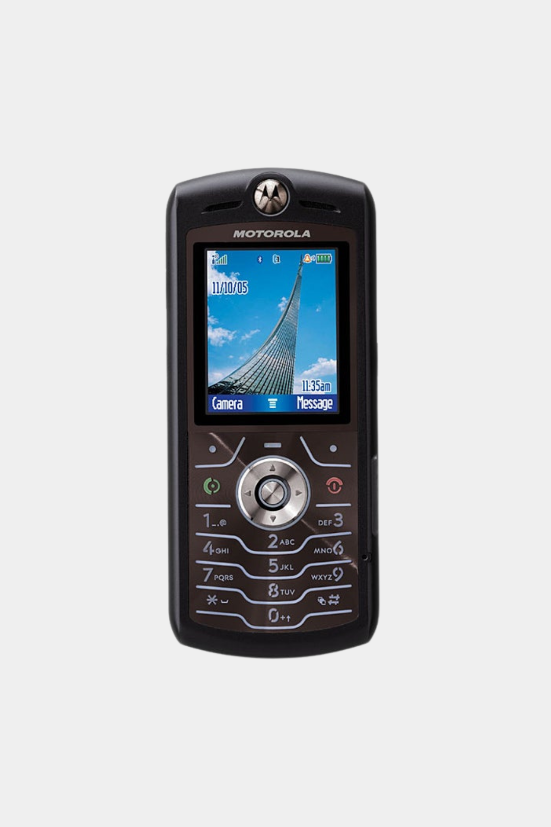 Motorola SLVR L7 Black Vintage Mobile