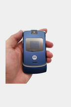 Motorola v3i Bleu Vintage Mobile