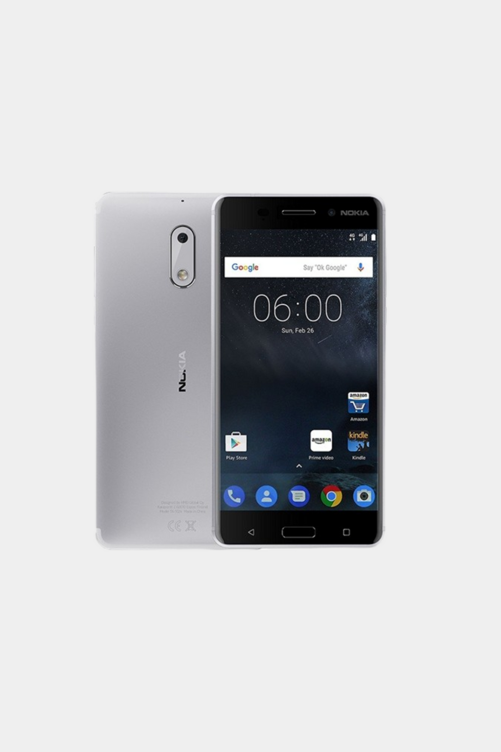 Nokia 6 Silver Vintage Mobile