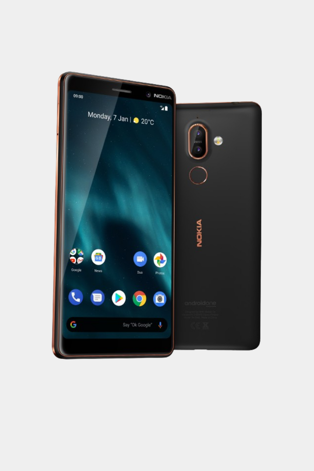 NOKIA 7 Plus Black Vintage Mobile