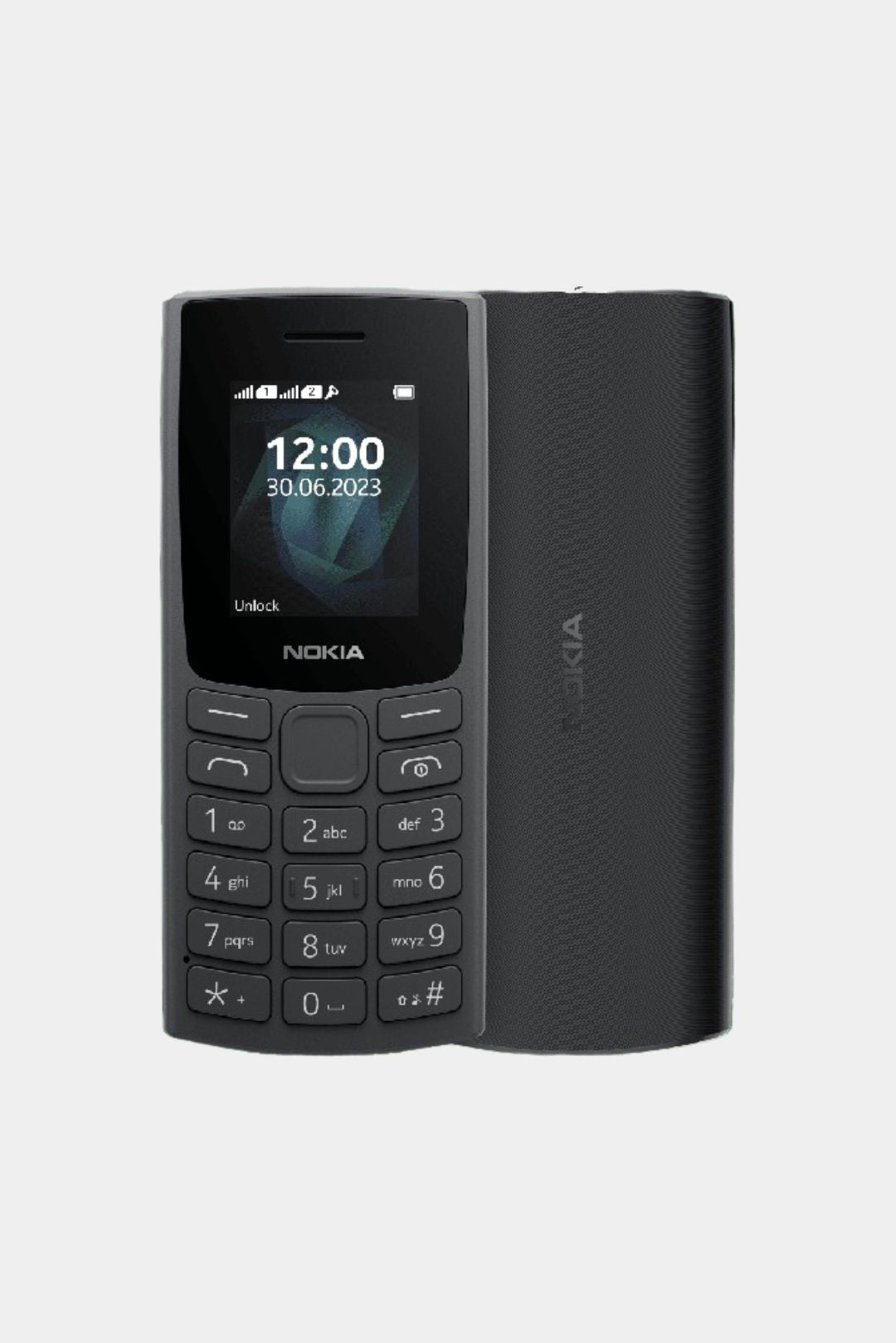 Nokia 105 New Version Black Vintage Mobile
