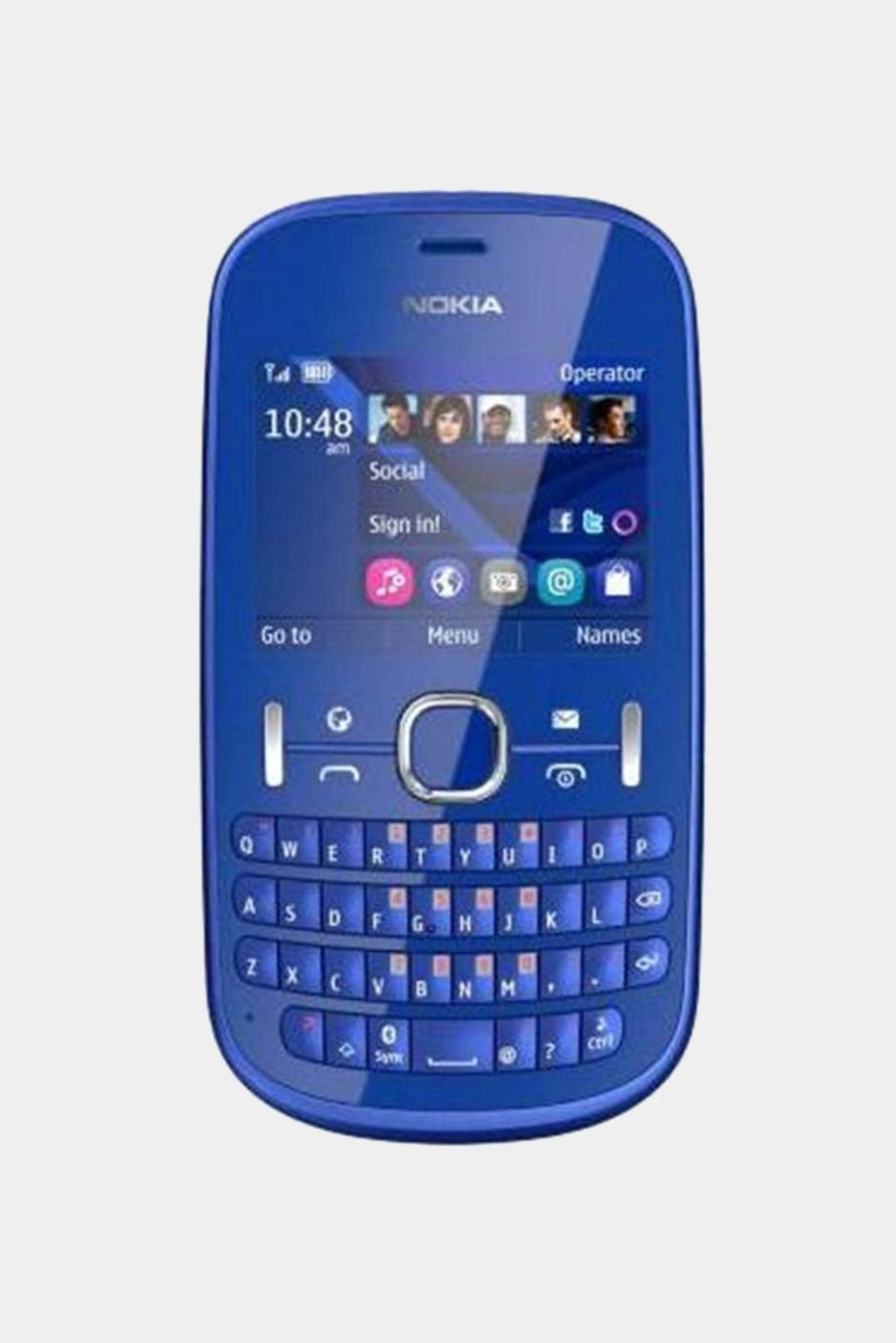 Nokia 201 Bleu Vintage Mobile