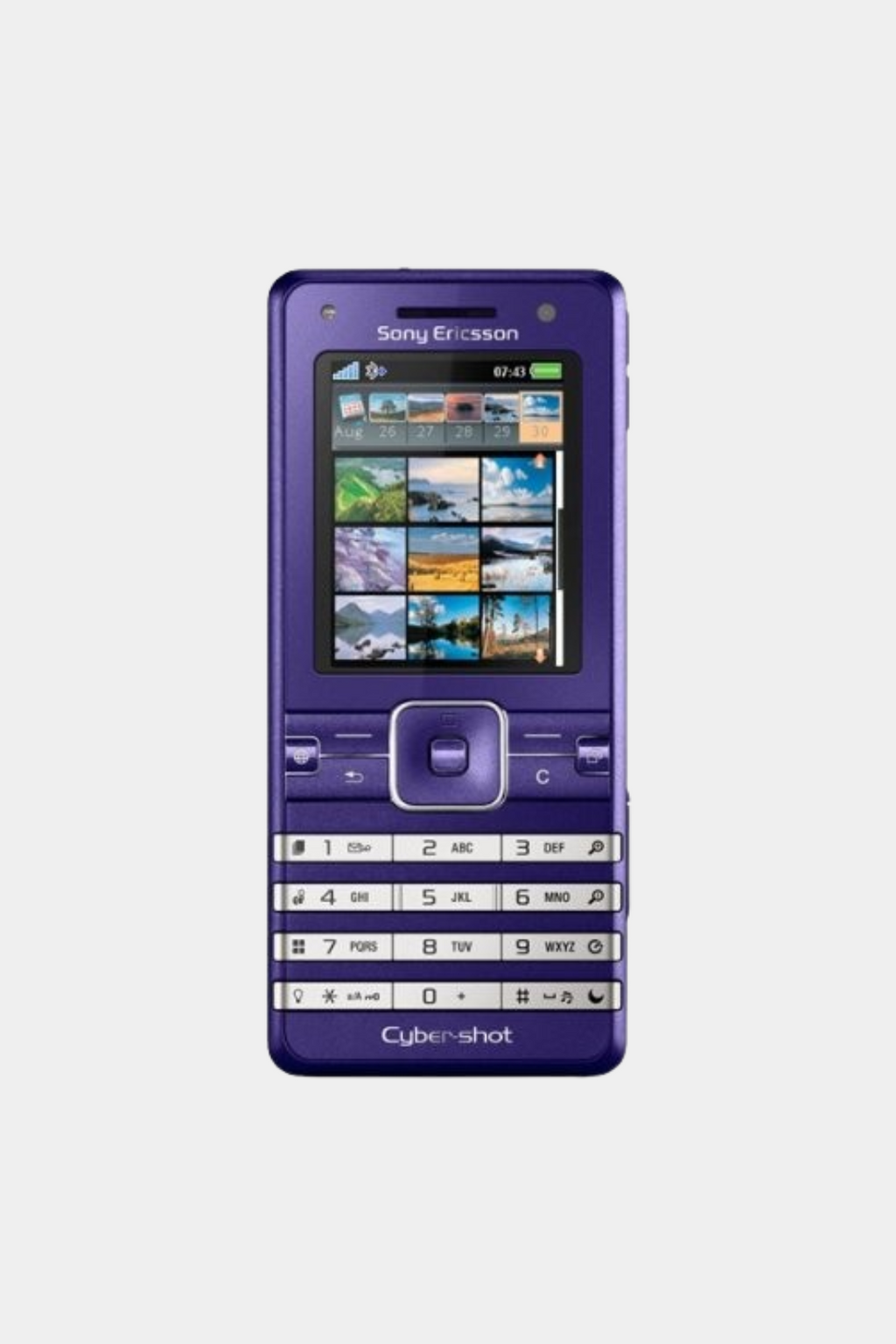 Sony Ericsson K770 Violet Vintage Mobile