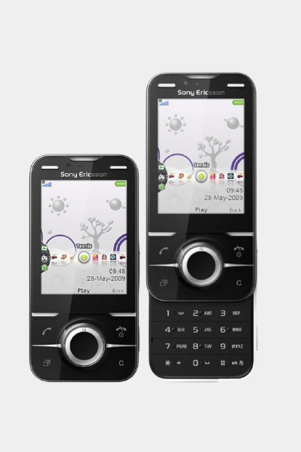 Sony Ericsson U100 Noir Vintage Mobile