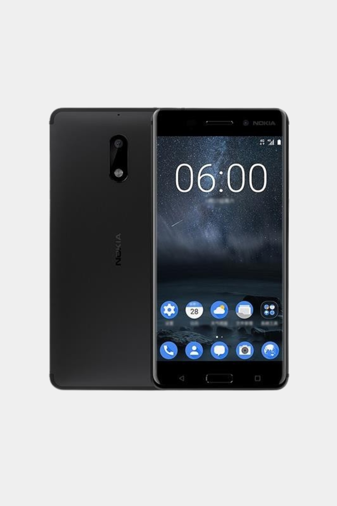 Nokia 6 Black Vintage Mobile