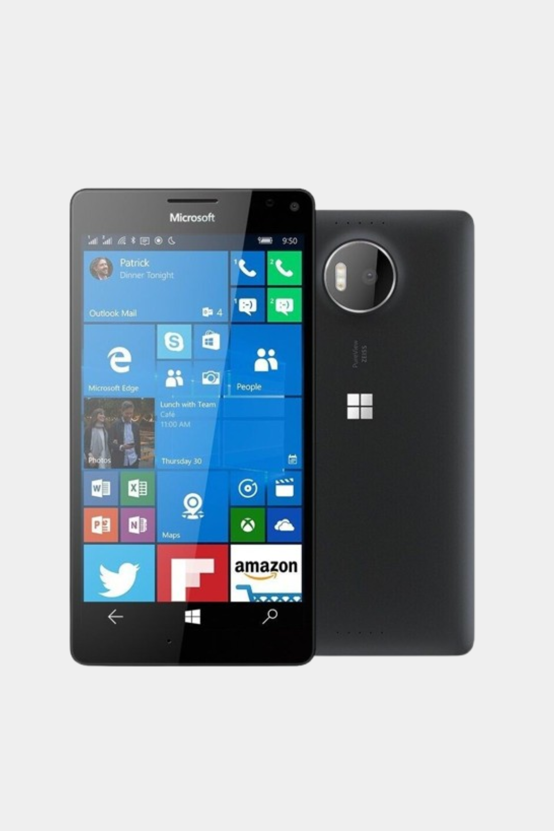 Nokia Lumia 950XL Black Vintage Mobile
