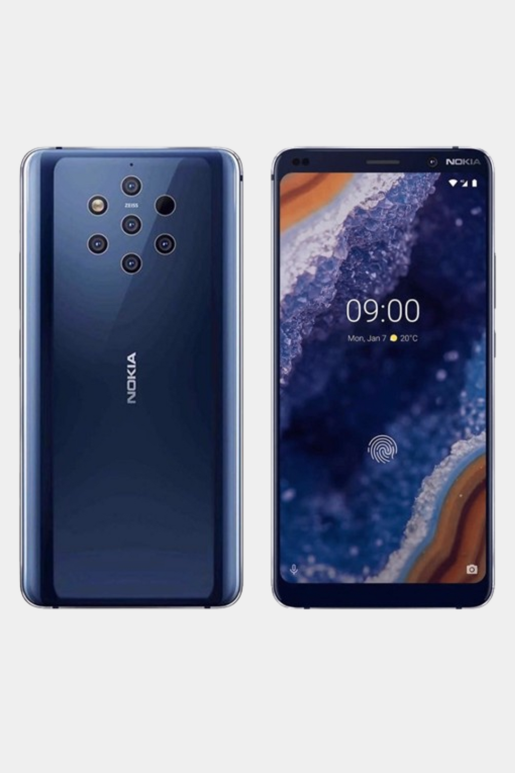 NOKIA 9 Bleu Vintage Mobile