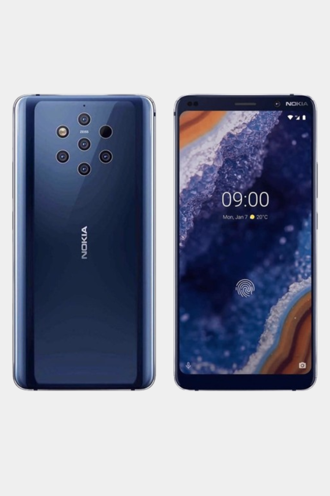 NOKIA 9 Bleu Vintage Mobile