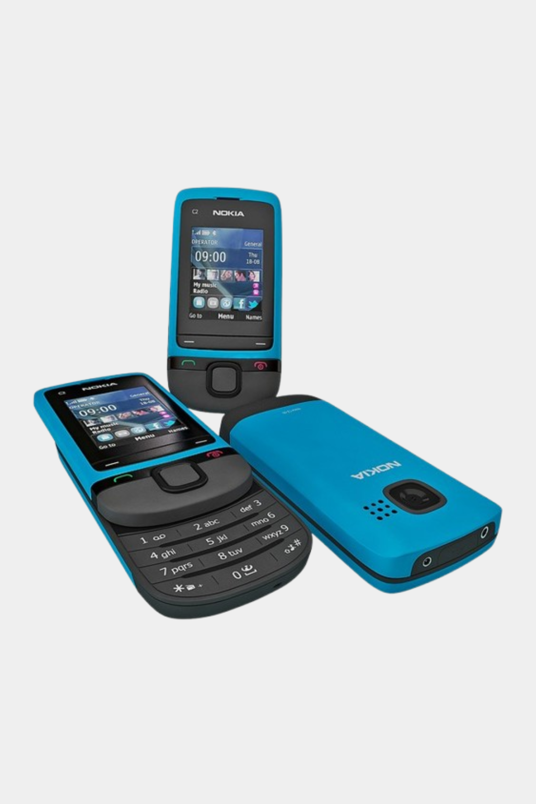 Nokia C2-05 Bleu Vintage Mobile