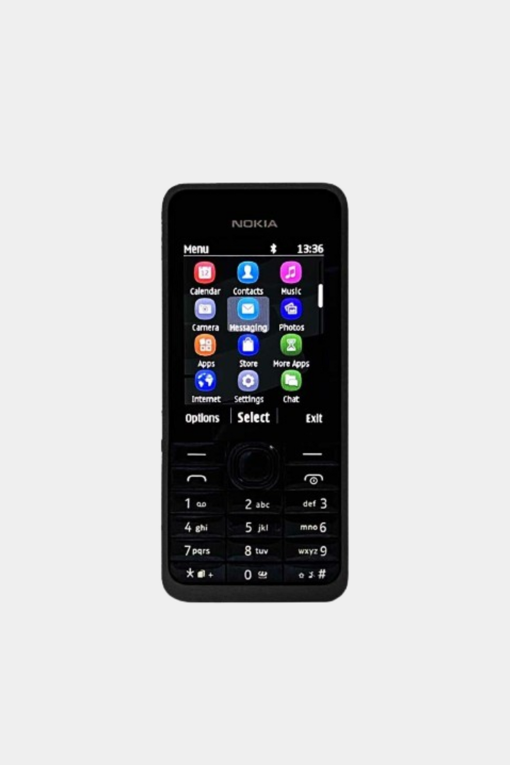 Nokia 301 Black Vintage Mobile