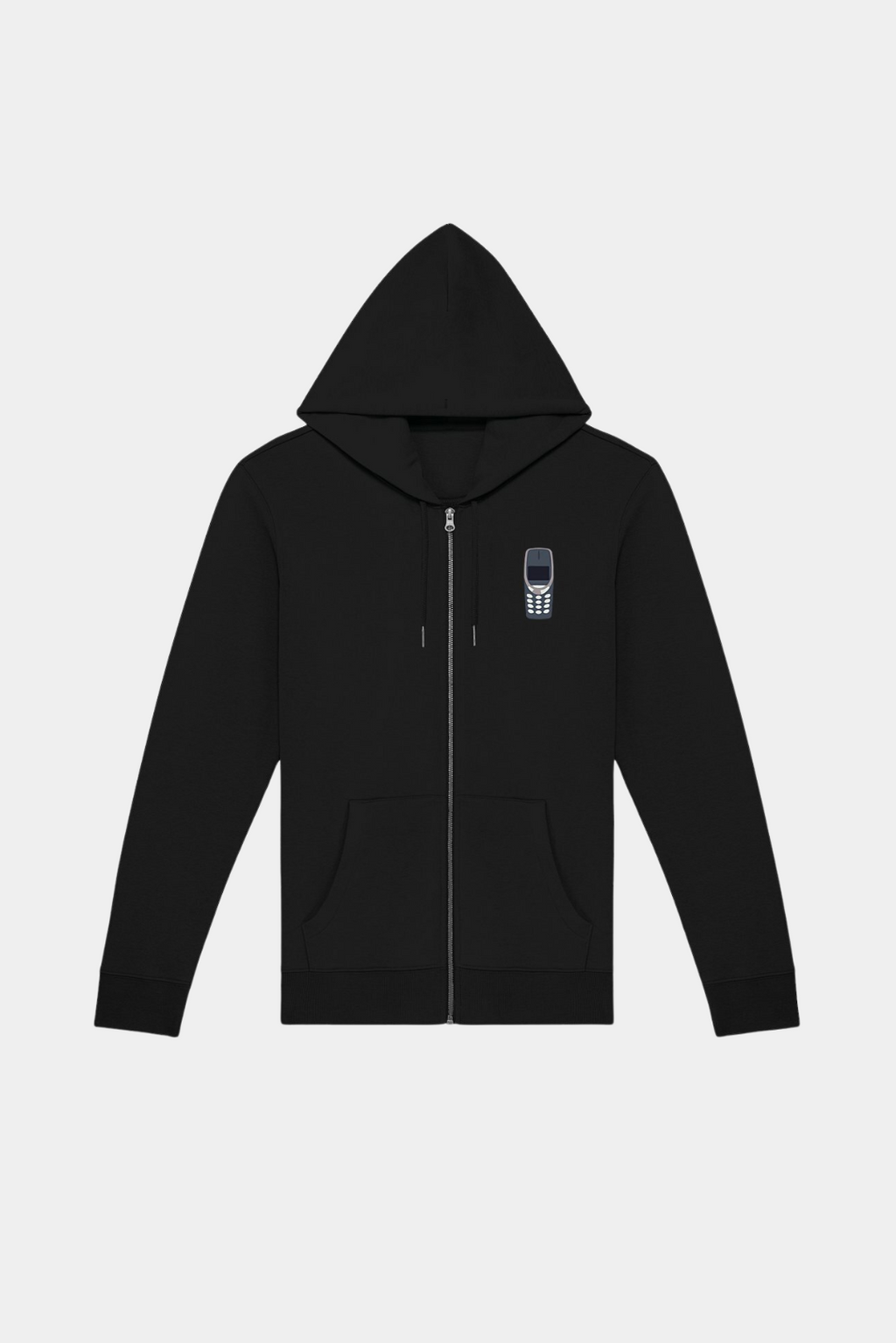 Sweat à capuche zippé unisexe Hommage 3310 TPOP