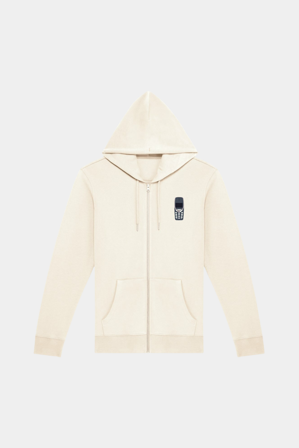 Sweat à capuche zippé unisexe Hommage 3310 TPOP