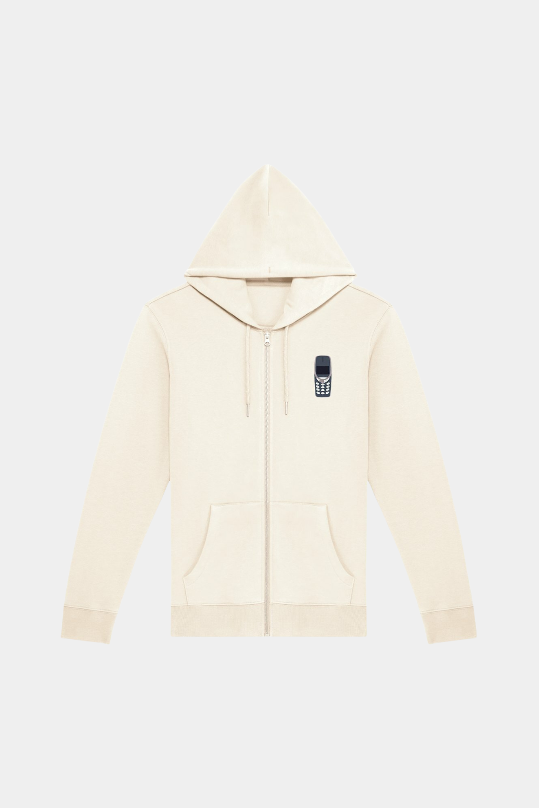 Sweat à capuche zippé unisexe Hommage 3310 TPOP