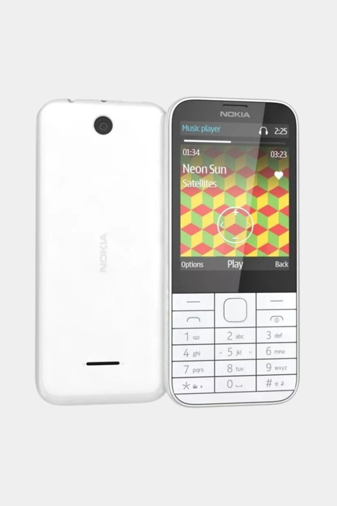 Nokia 225 Blanc Vintage Mobile