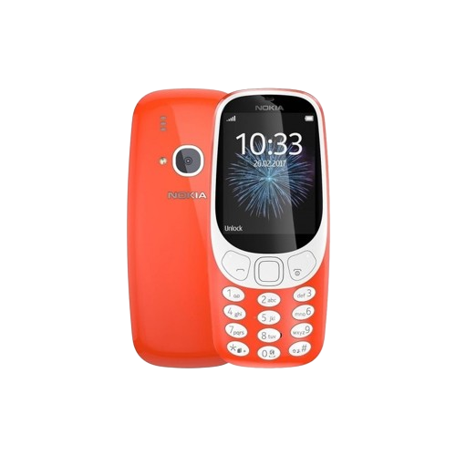 Nokia 3310（New style 2G) Rouge Vintage Mobile